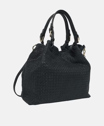 Leather handbag Reina