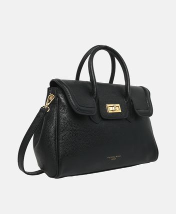 Leather handbag Bagatelle