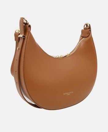 Leather cross body bag