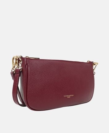 Leather cross body bag Paola