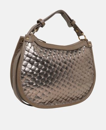 Leather shoulder bag Leana
