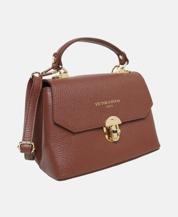 Leather Top Handle bag