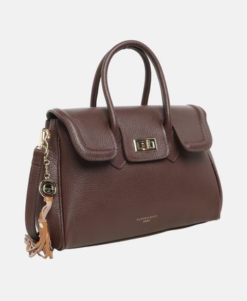 Leather handbag
