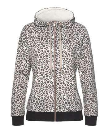 Hooded sweat jacket