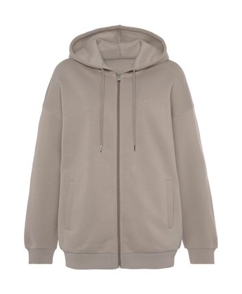 Hooded sweat jacket