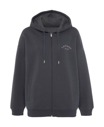 Hooded sweat jacket