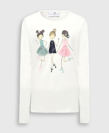 Long-sleeved top