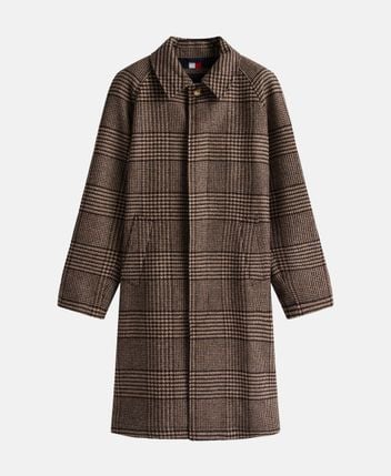 Wool-blend coat