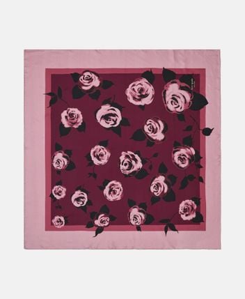 Silk square scarf