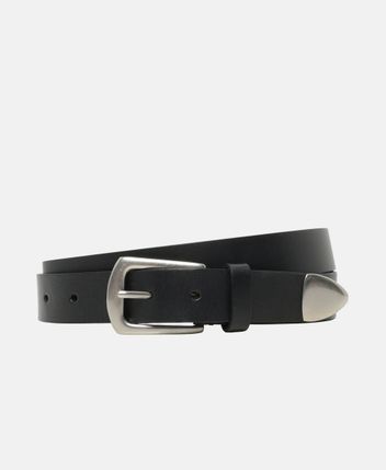 Leather belt