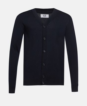 Wool cardigan