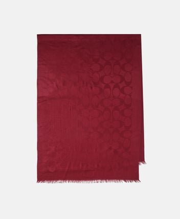 Wool-blend scarf