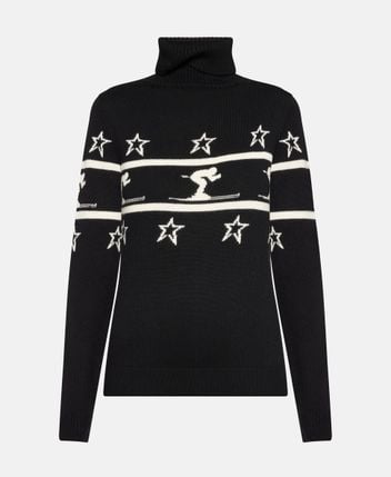 Wool rollneck Little Skier