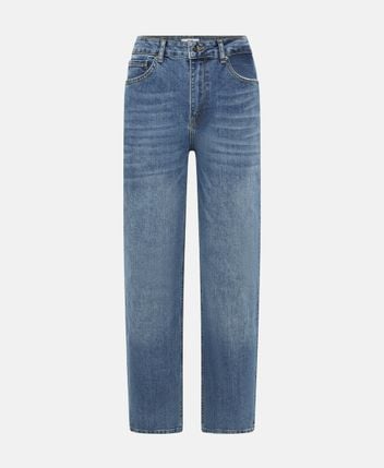 Straight-leg jeans