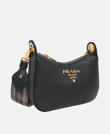 Leather shoulder bag