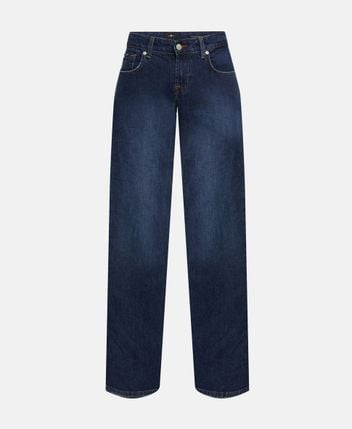 Straight-leg jeans