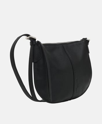 Leather shoulder bag