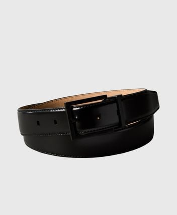 Leather belt