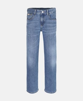 Straight-leg jeans