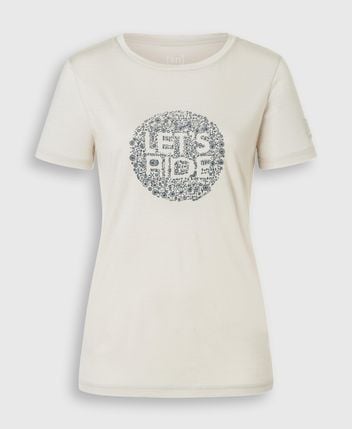 Wool-blend t-shirt
