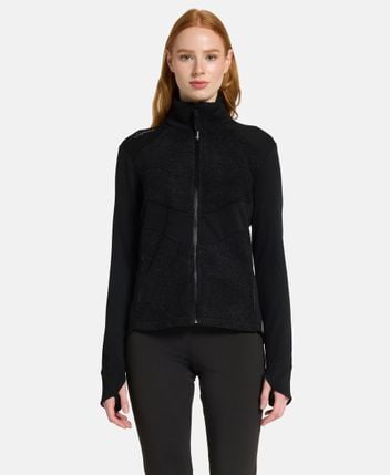 Wool-blend mid-layer jacket Sophia