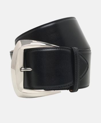 Leather belt