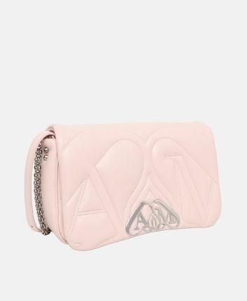 Leather cross body bag The Seal