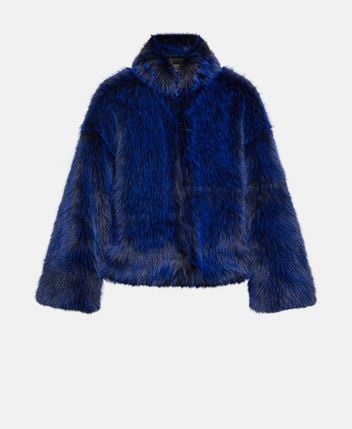Faux fur jacket
