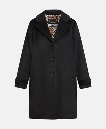 Wool-blend coat