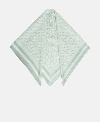 Silk square scarf