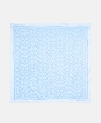Silk square scarf