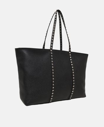 Leather shopper Rockstud