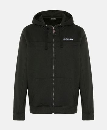 Hooded sweat jacket