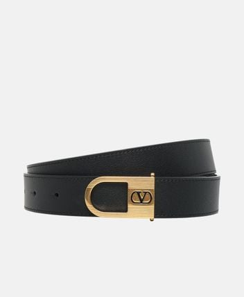 Leather belt