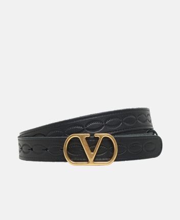 Leather belt
