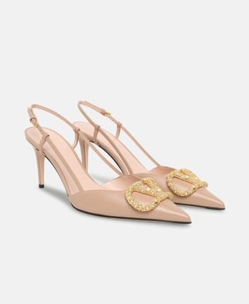 Slingback pumps
