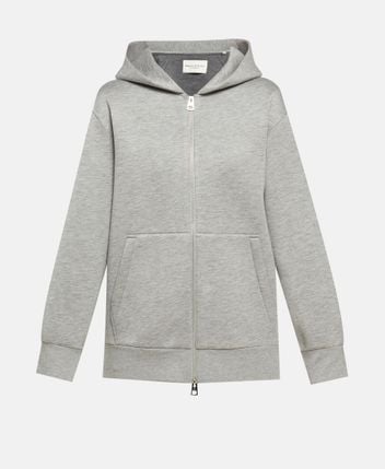 Hooded sweat jacket