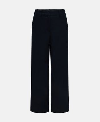 Wool-blend trousers