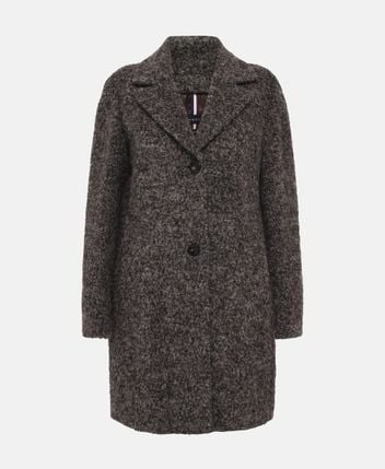 Wool-blend coat