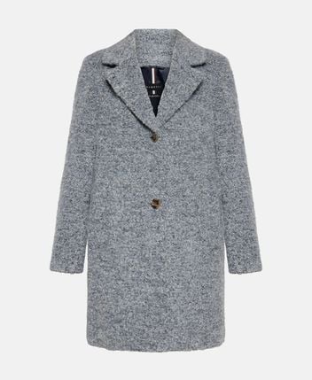 Wool-blend coat
