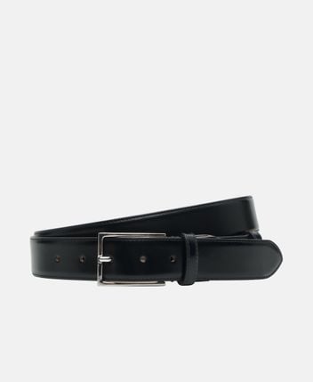 Leather belt