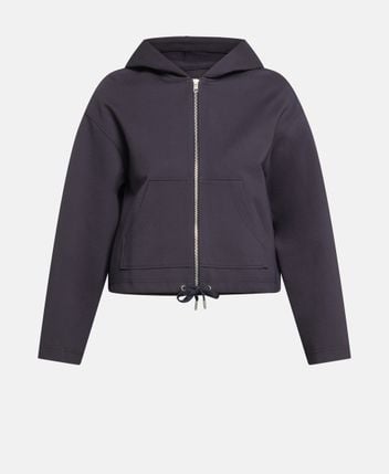Hooded sweat jacket