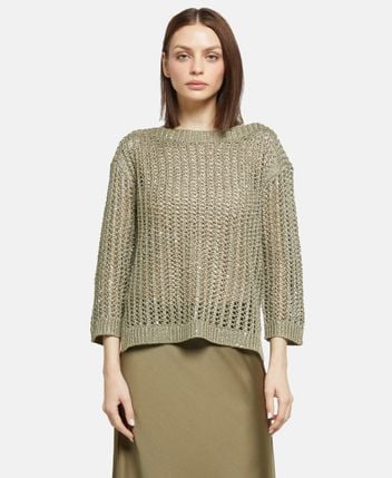 Crochet pullover