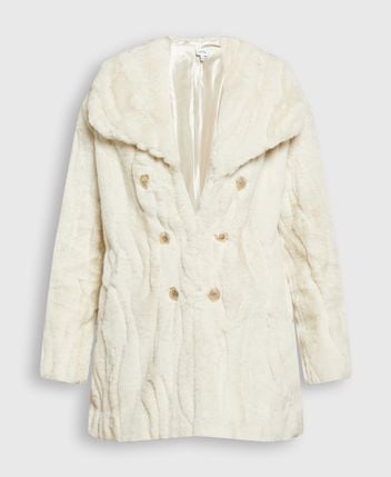Faux fur jacket