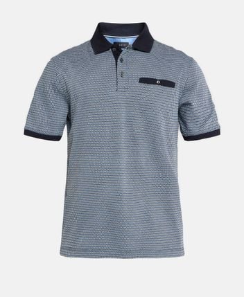 Knitted polo shirt