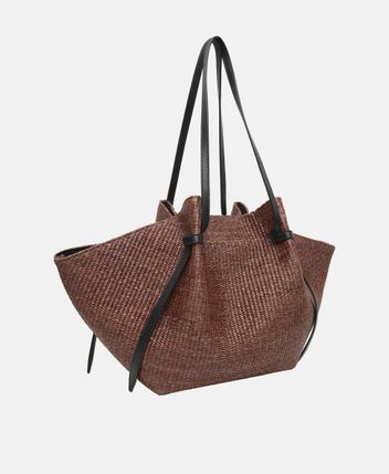 Leather shopper Mochi