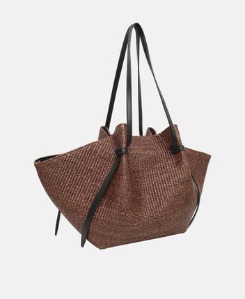 Leather shopper Mochi
