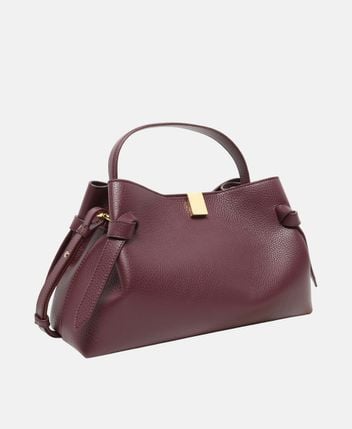 Leather handbag Gyoza
