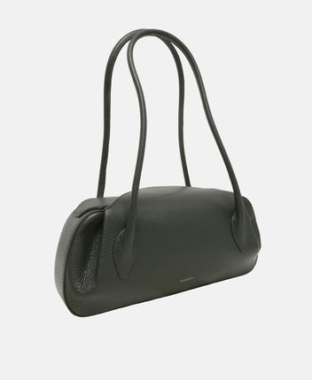 Leather shoulder bag Oyester