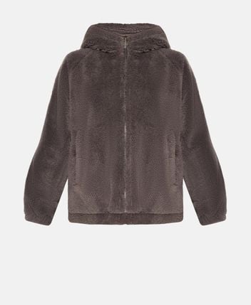 Faux fur jacket